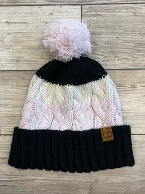 Little Bipsy | Kids Knit Pom Beanie | Size: Large